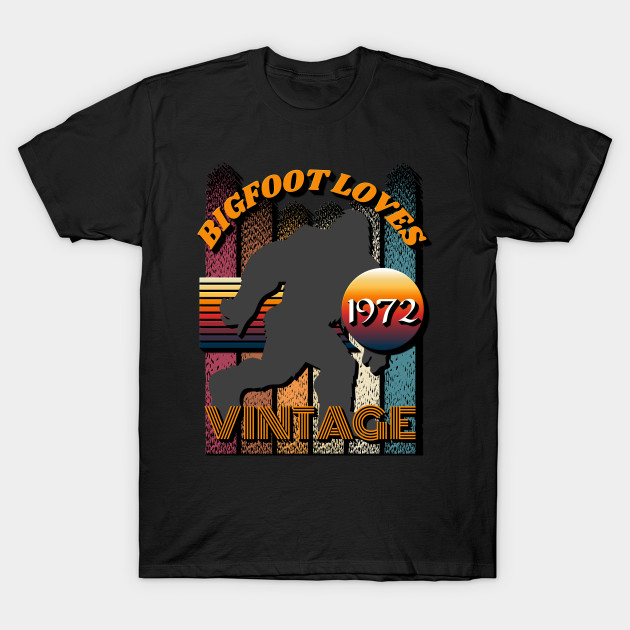 Bigfoot Loves Vintage 1972 by Scovel Design Shop